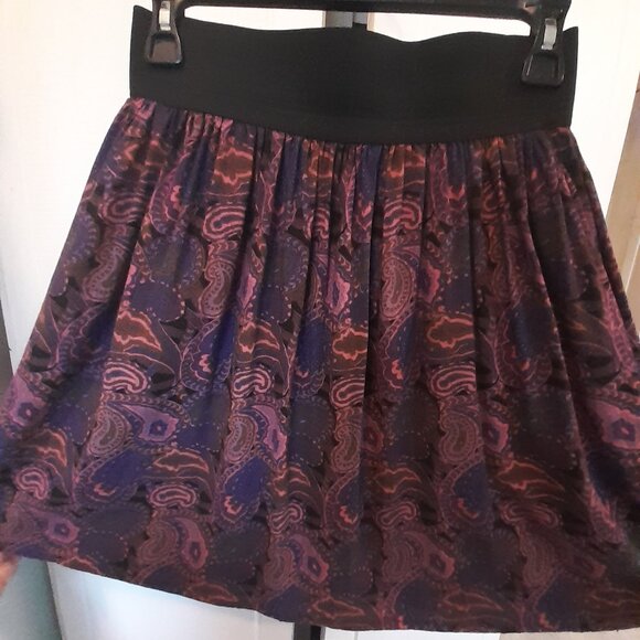 Vintage Handmade Paisley Skirt Size Small - Picture 9 of 10